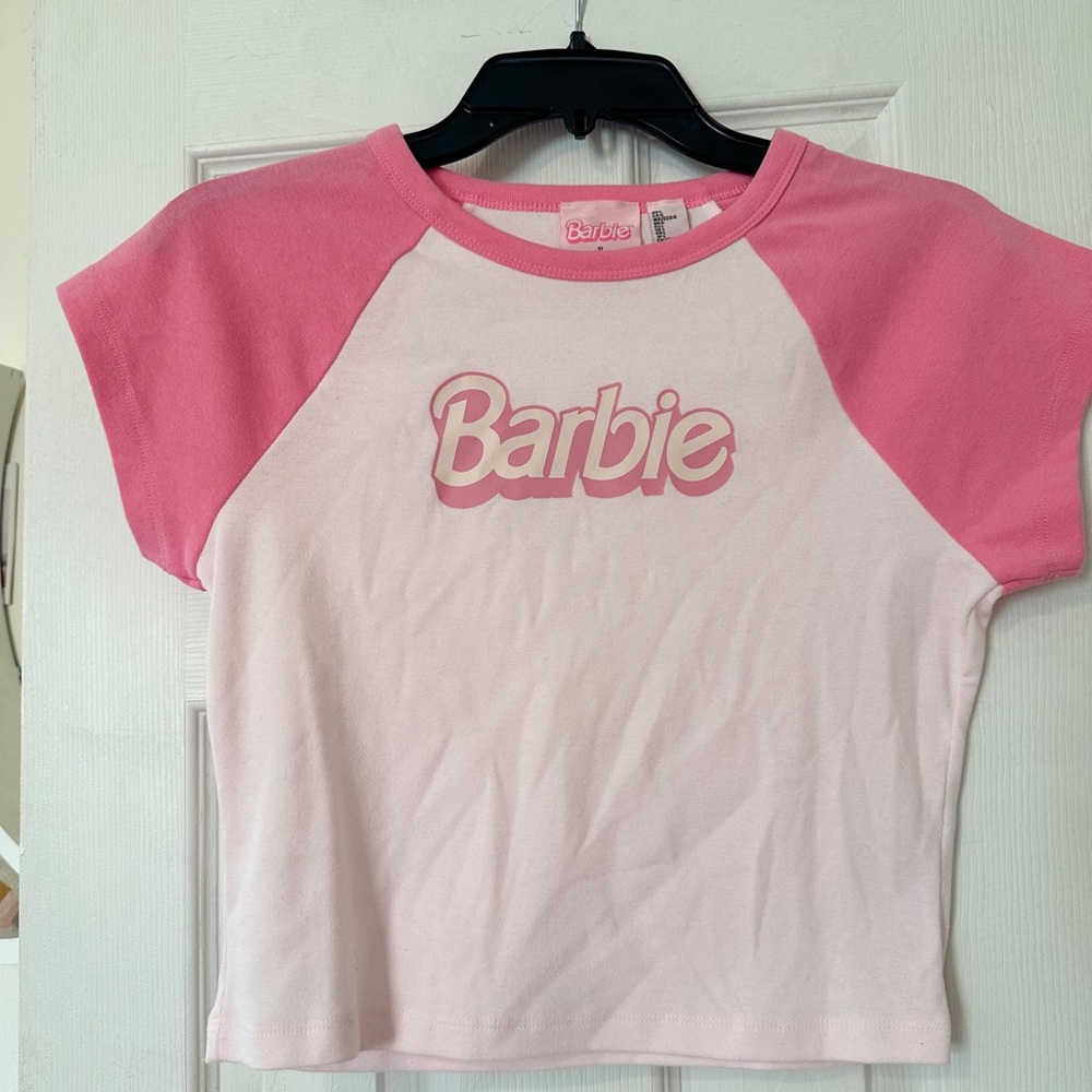 Barbie Cropped Tee from Forever 21